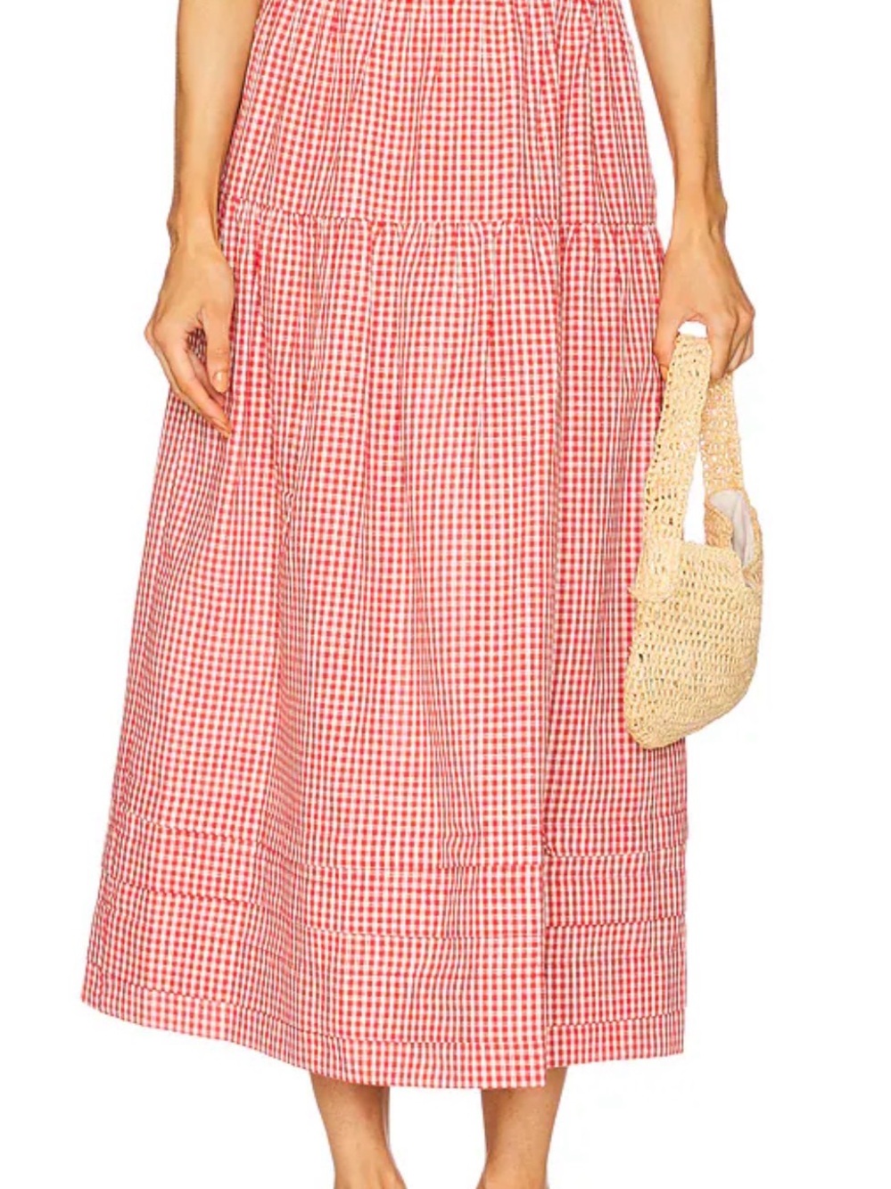 Women’s Elodie the Label Jamie Skirt in Red Gingham